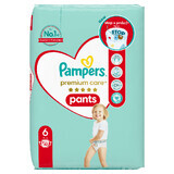 Pants Premium Care Windel, Nr.6, 15+ kg, 42 Stück, Pampers