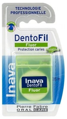 Inava Dentofil Fluor Zahnseide, 35 m