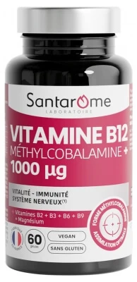 Santarome Vitamin B12 Methylcobalamin+ 1000 µg 60 Kapseln