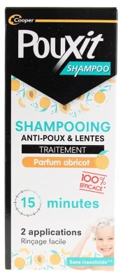 Pouxit Apricot Shampoo gegen Läuse und Nissen 200 ml