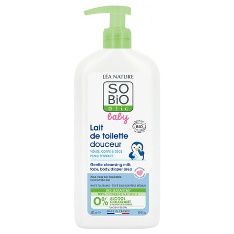 Léa Nature SO BIO étic Baby Lapte de toaletă organic delicat 500 ml