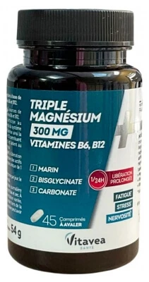Vitavea Triple Magnesium 300 mg, 45 Tabletten