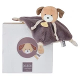 Doudou et Compagnie: Pies Réglisse, kwadratowa pluszowa zabawka