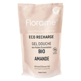 Florame Gel de duș cu migdale, reîncărcare ecologică, bio, 700 ml