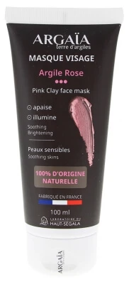 Argaïa Gesichtsmaske mit rosa Tonerde 100 ml