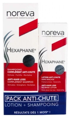 Noreva Hexaphane Shampoo gegen Haarausfall 250 ml + Lotion gegen Haarausfall 60 ml