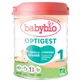 Babybio Optigest 1 Latte artificiale addensato per bambini da 0 a 6 mesi, biologico, 800 g