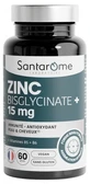 Santarome Bisglicinato di zinco+ 15 mg, 60 capsule