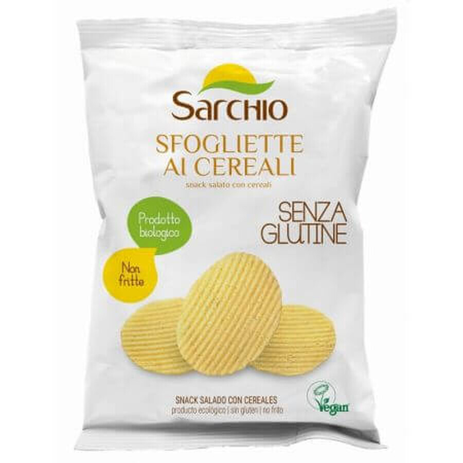 Snack organic sarat cu cereale, 55 g, Sarchio