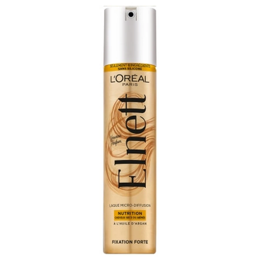 L'Oréal Paris Elnett Lac de păr cu fixare puternică și proprietăți nutritive, 200 ml