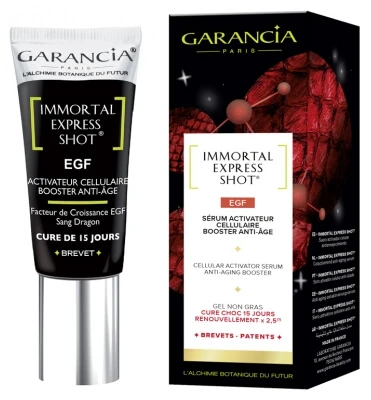 Garancia Immortal Express Shot EGF Anti-Aging-Zellaktivator-Serum-Booster 15 ml