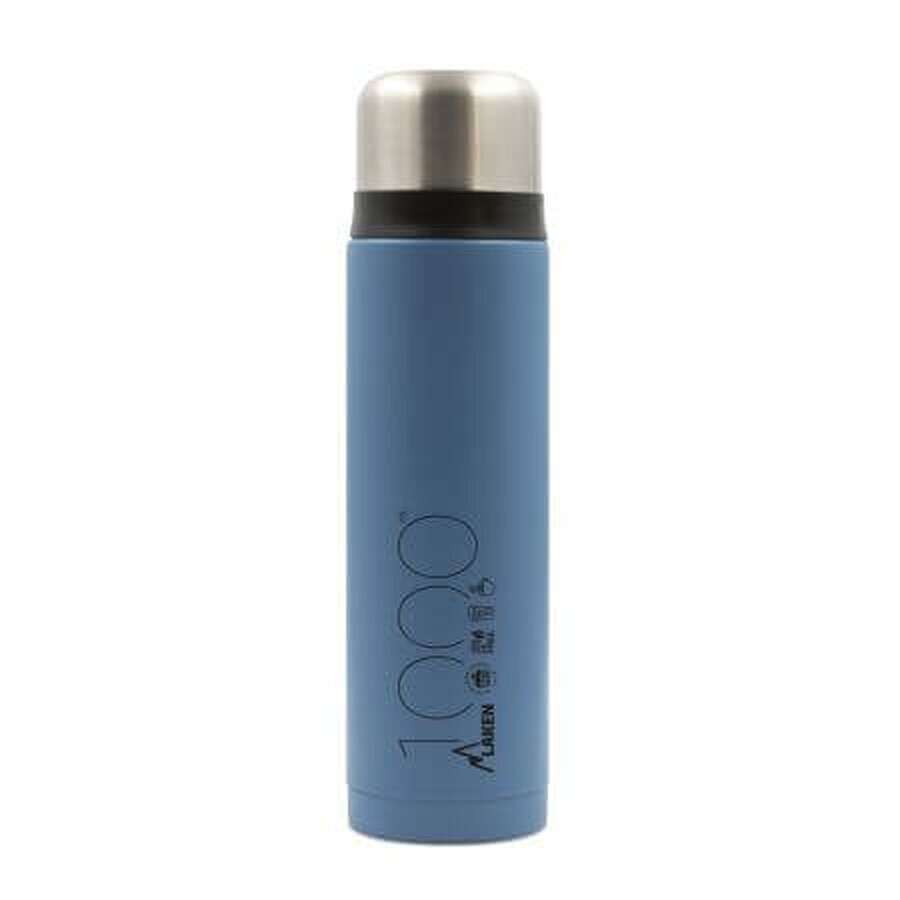 Termos din inox, 1000 ml, Blue, Laken