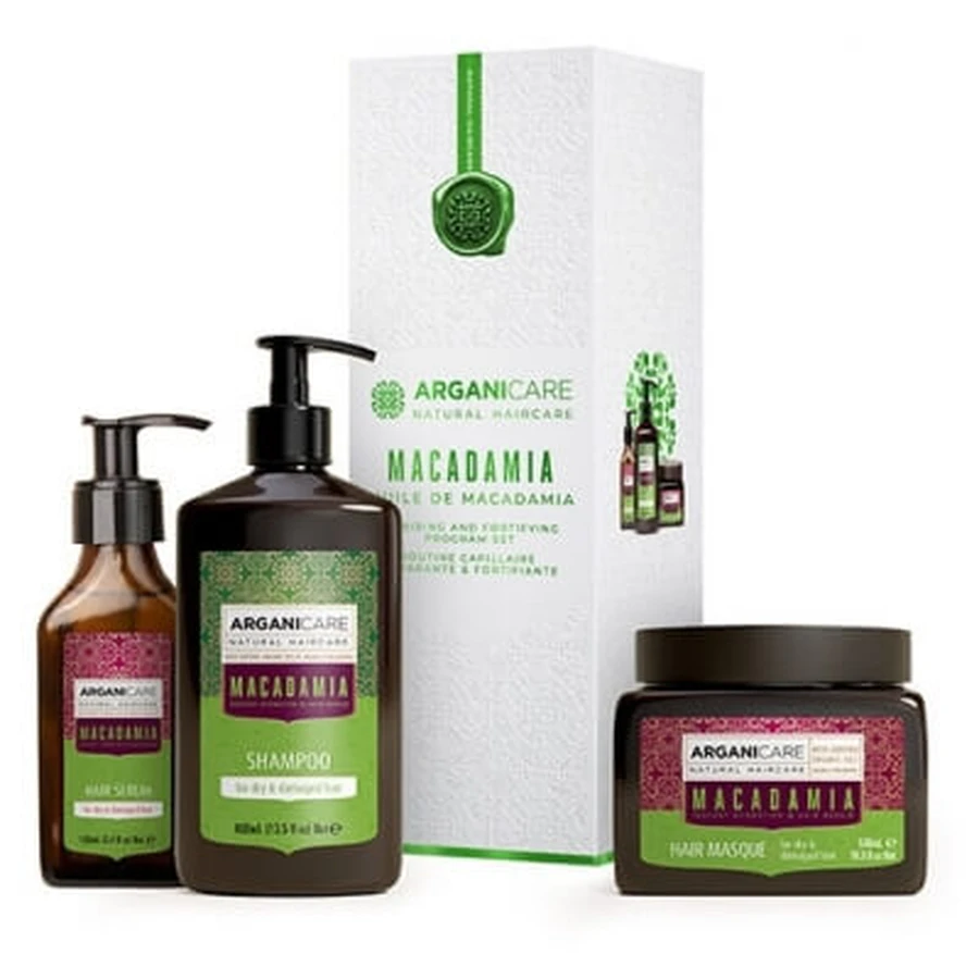 Arganicare Set Trio Hidratant cu Macadamia