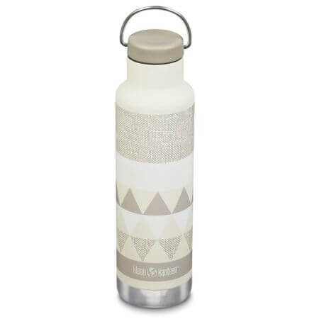 Termos ingust cu capac Loop Narrow Classic, 592 ml, Salt Flats, Klean Kanteen