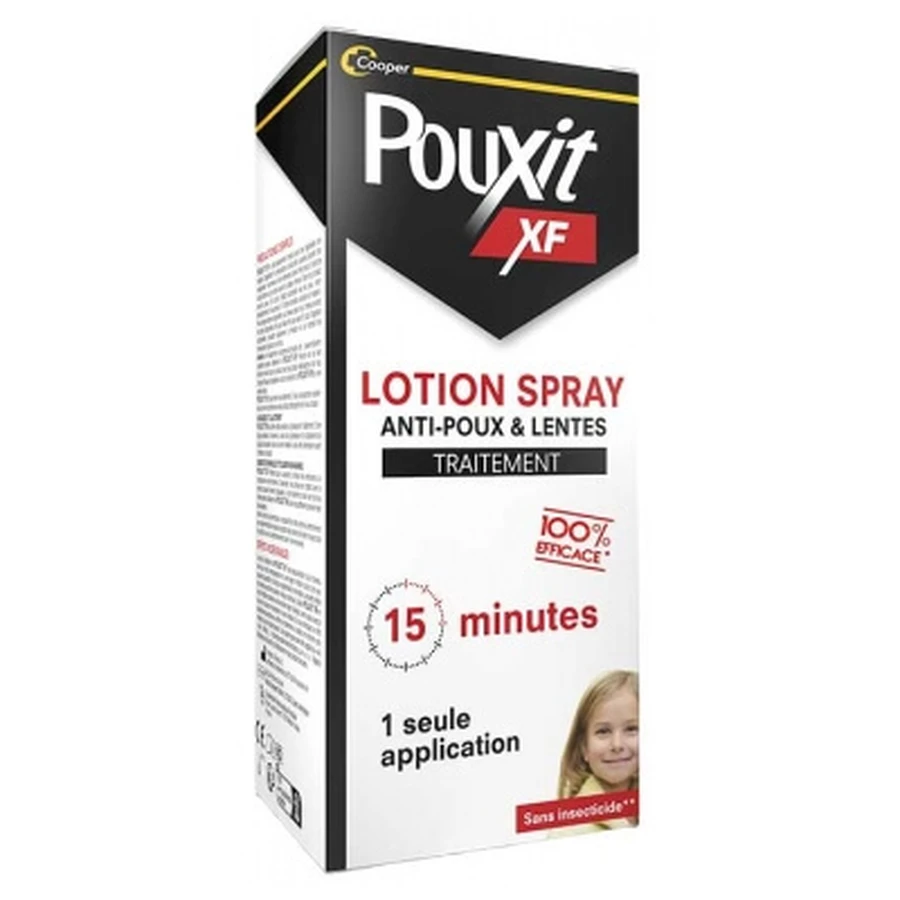 Pouxit XF Loțiune spray împotriva păduchilor și a ouălor de păduchi 100 ml