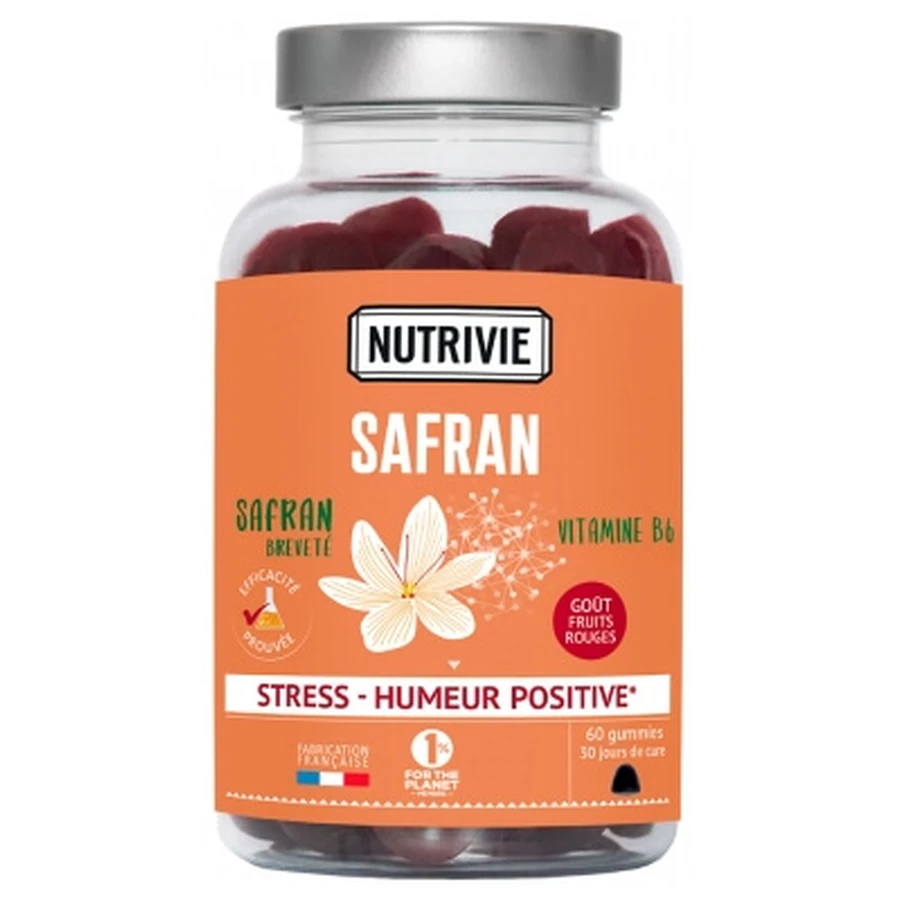 Nutrivie Șofran 60 de jeleuri