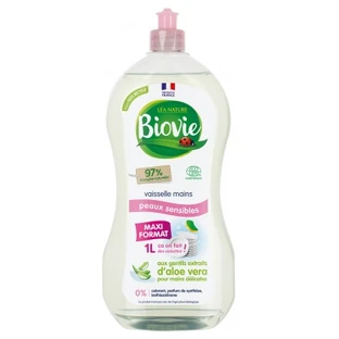Biovie afwasmiddel voor de gevoelige huid met aloë vera, 1 l