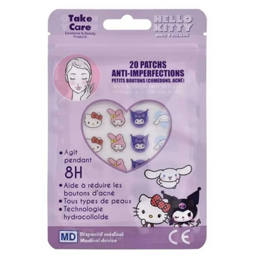 Cerotti anti-imperfezioni Take Care Hello Kitty, 20 cerotti