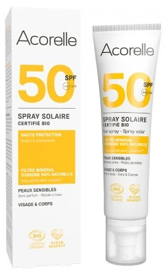 Acorelle Bio-Sonnenschutzspray LSF 50, 100 ml