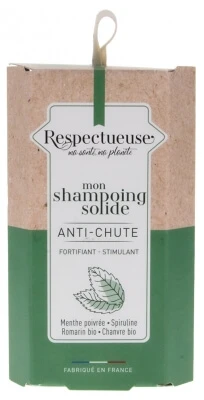 Respectueuse Anti-Haarausfall-Festshampoo 75 g