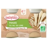 Babybio Bio-Pastinaken ab dem 4. Lebensmonat, 2 Gläser à 130 g