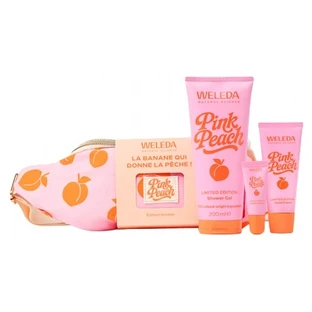 Rutina de înfrumusețare Weleda Pink Peach și banana cadou