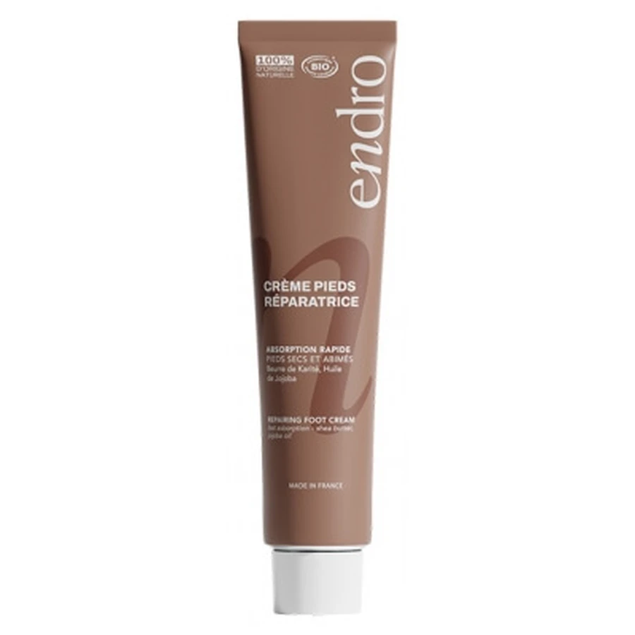 Crema riparatrice biologica per i piedi Endro, 75 ml