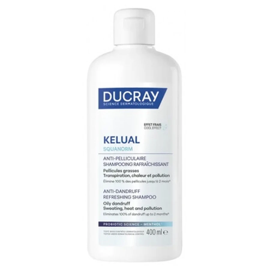 Ducray Kelual Squanorm Erfrischendes Anti-Schuppen-Shampoo 400 ml