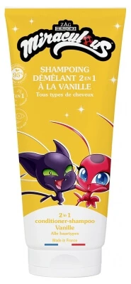 Le Comptoir du Bain Miraculous 2-in-1-Shampoo zum Entwirren, Vanille, 200 ml