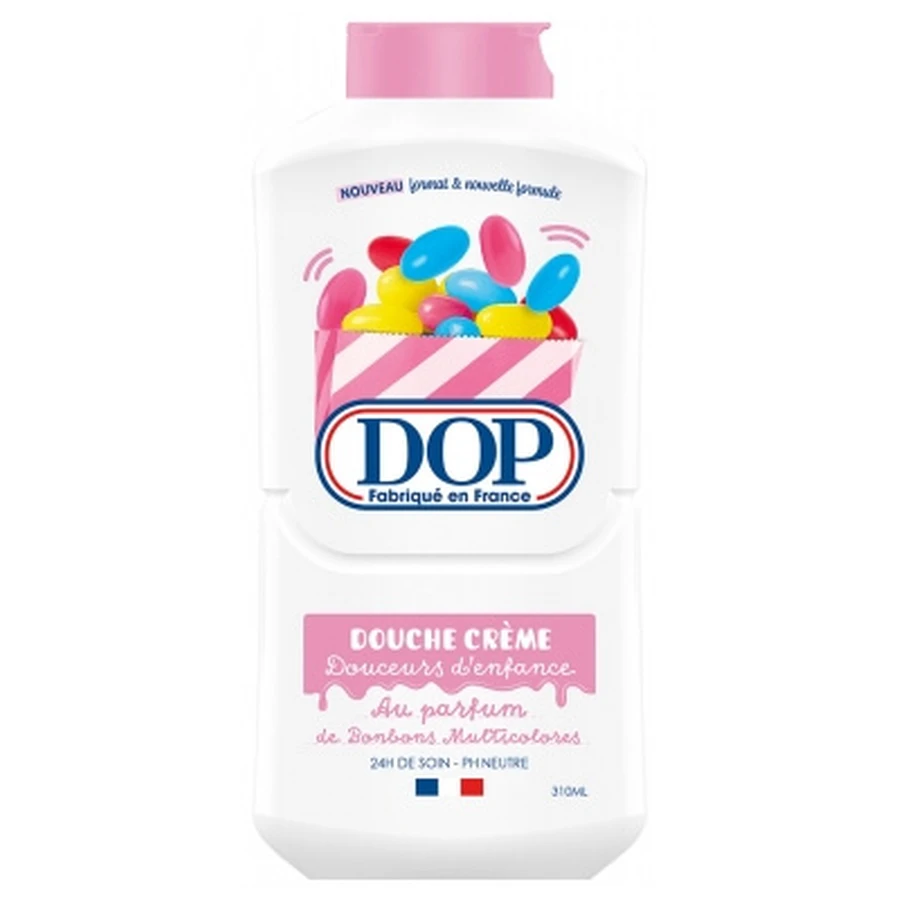Dop Douceurs d'Enfance Cremă de duș „Bomboane multicolore” 310 ml