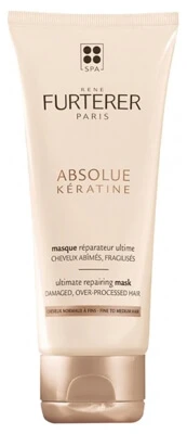 René Furterer Absolue Kératine Cure Renaissance Ultimate Repair Maske für strapaziertes und brüchiges Haar, 100 ml