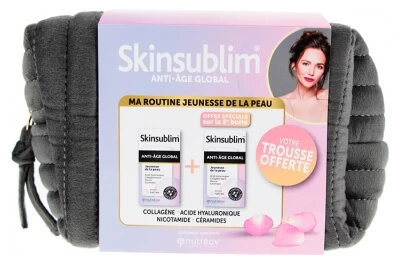 Nutreov Skinsublim Umfassendes Anti-Aging-Set, Packung mit 2 x 60 Kapseln