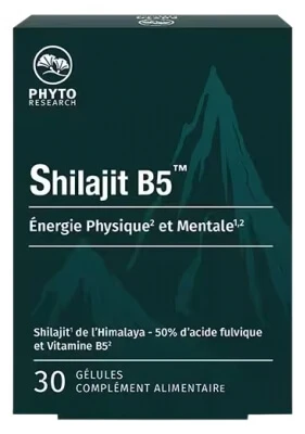 Phytoresearch Shilajit B5, 30 Kapseln