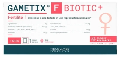 Densmore Gametix F Biotic+ Fertility, 30 Beutel