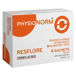 Laboratorul Immubio Physionorm Resflore Fermente lactice 4 plicuri