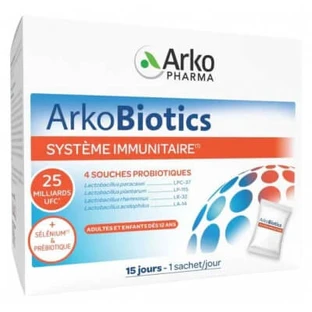 Arkopharma ArkoBiotics – wsparcie układu odpornościowego, 15 saszetek