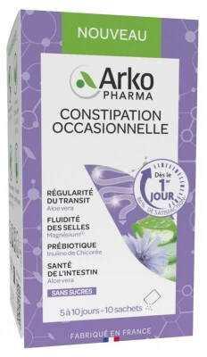 Arkopharma – Gelegentliche Verstopfung, 10 Beutel