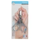 Vitry Ciseaux à Ongles Lames Courbes Inox Furtif