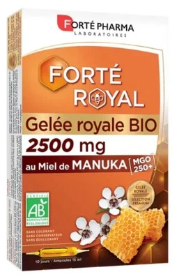 Forté Pharma Forté Royal Bio-Gelée Royale 2500 mg, 10 Ampullen