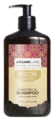 Arganicare Rizinusöl-Shampoo zur Förderung des Haarwachstums