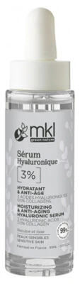 MKL Green Nature Feuchtigkeitsspendendes Anti-Aging-Hyaluronsäure-Serum, 30 ml