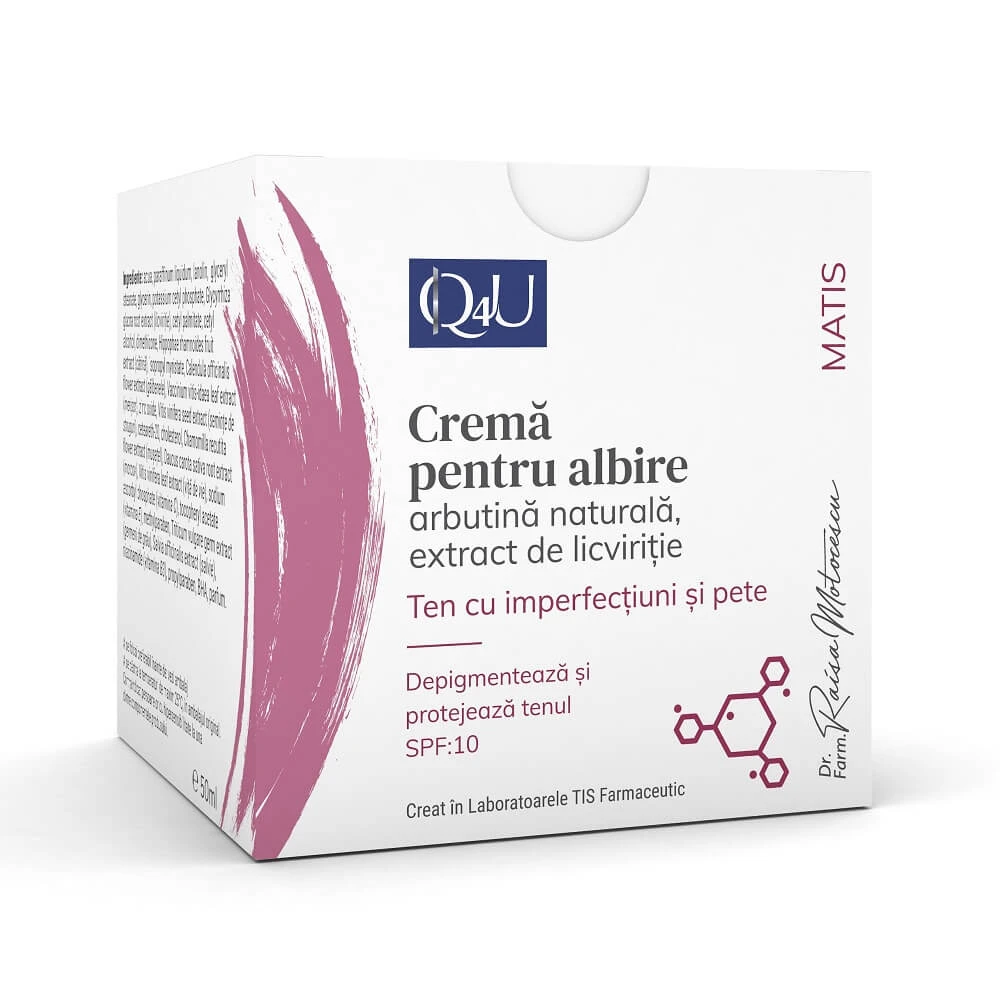Matis Q4U aufhellende Creme, 50 ml, Tis Farmaceutic