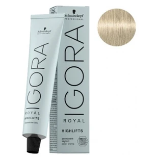 Schwarzkopf ProfessionalSchwarzkopf Vopsea permanentă Igora Royal Highlifts 10-1 Decolorant cenușiu