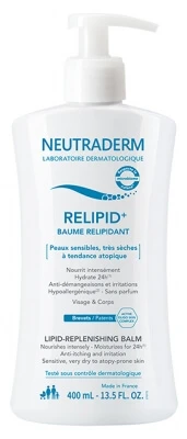 Neutraderm Relipid+ Lipid-auffüllender Balsam 400 ml
