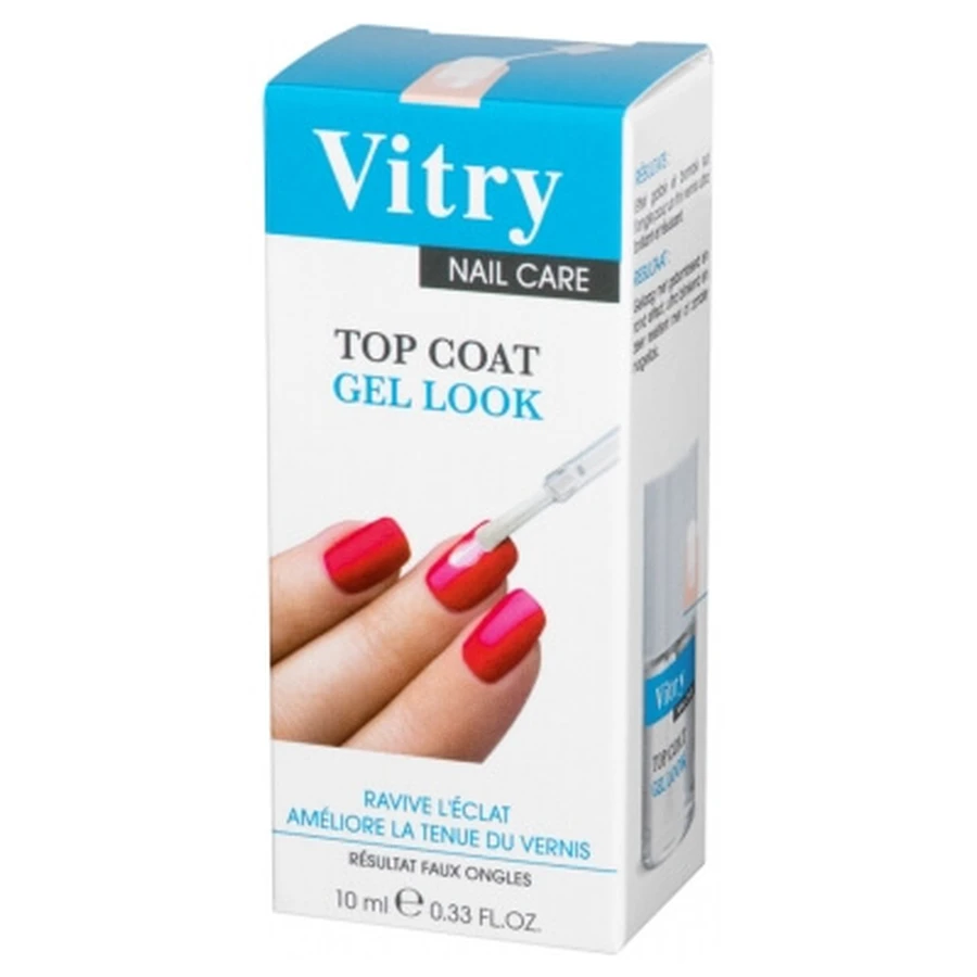 Vitry Nail Care Top Coat Gel Look 10 ml