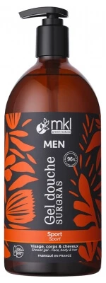 MKL Green Nature Herren Sport Feuchtigkeitsspendendes Duschgel 1 l