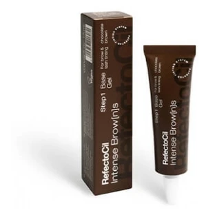 RefectoCil Gel de bază maro ciocolatiu din gama Intense Browns