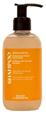 Frau Präsidentin Resolution Nr. 5 Kräftigendes Shampoo gegen Haarausfall für alle Haartypen, 250 ml
