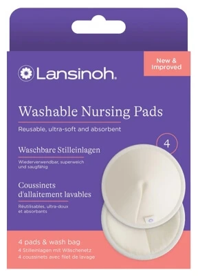 Lansinoh 4 waschbare Stilleinlagen