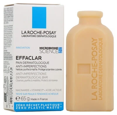 La Roche-Posay Effaclar Anti-Blemish Dermatological Bar, 65 g